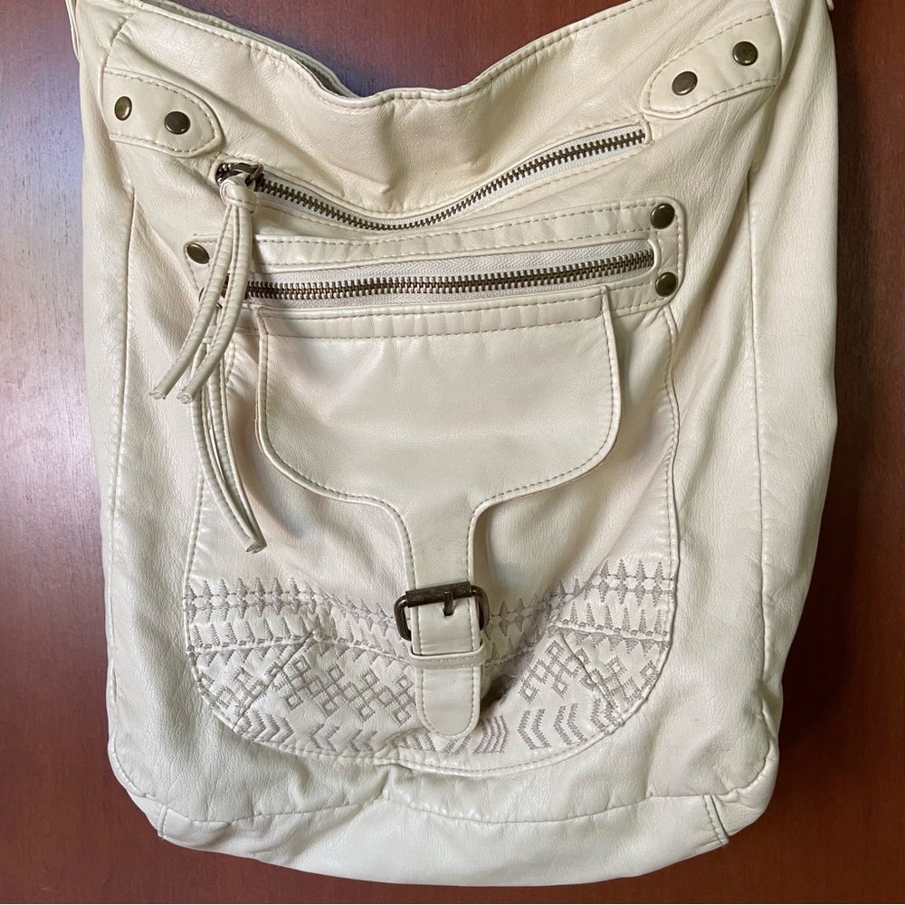 Mossimo Faux-Leather Crossbody Bag